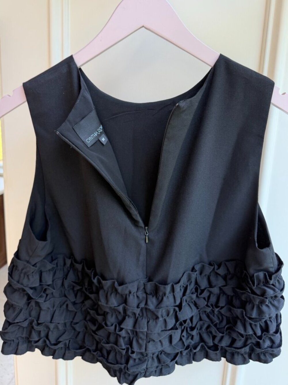 Cynthia Rowley Mini Ruffle Shell - Picture 3 of 9